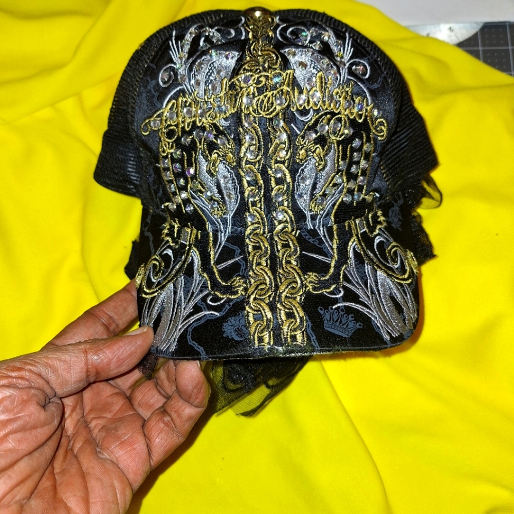 Christian Audigier (new) snap back Cap size- all
